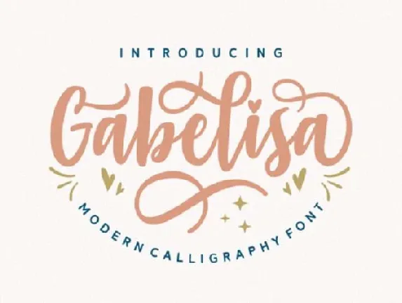 Gabelisa Script Free font