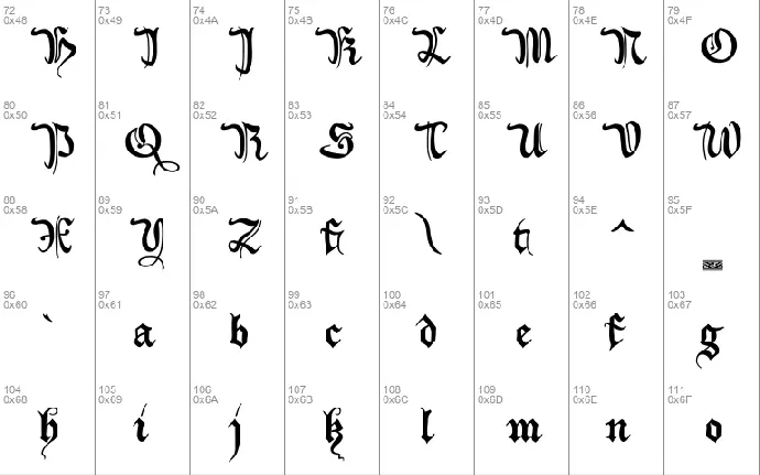 XiBeronne font