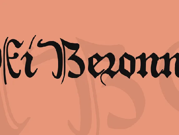 XiBeronne font