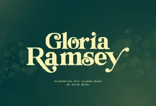 Gloria Ramsey Serif font