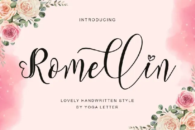 Romellin font