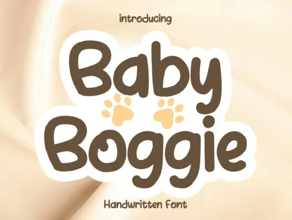 Baby Boggie Display font