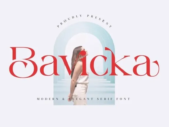 Bavicka font