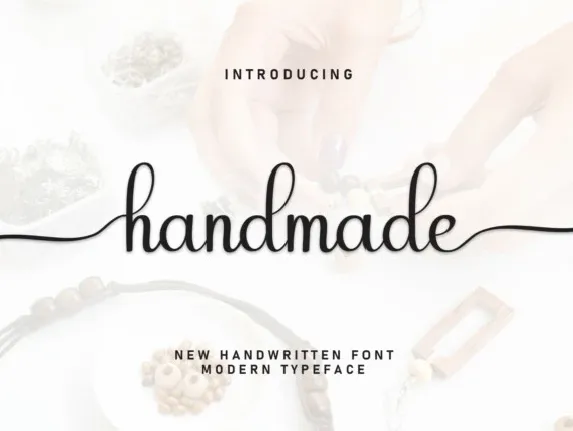 Handmade Script font