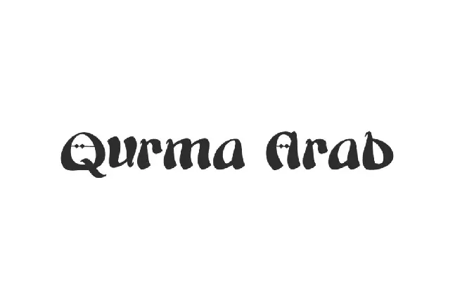 QurmaArabDemo font