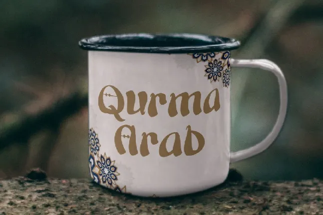 QurmaArabDemo font