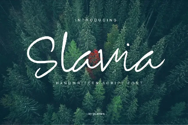 Slavia font