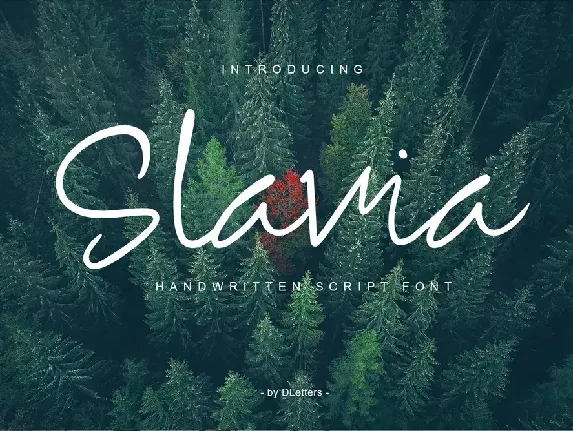 Slavia font