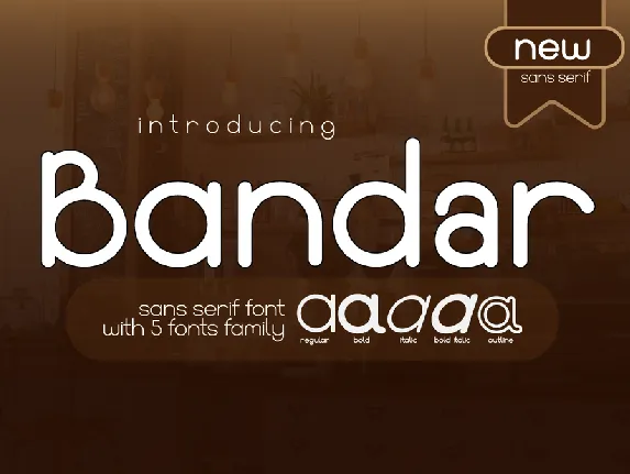 Bandar font