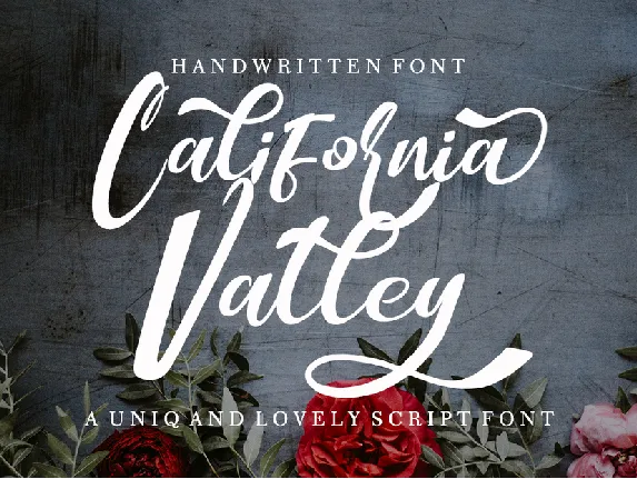 California Valley font