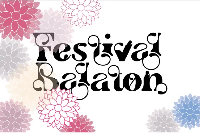 Festival Balaton Demo font