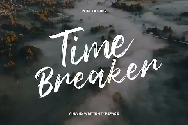 Time Breaker font