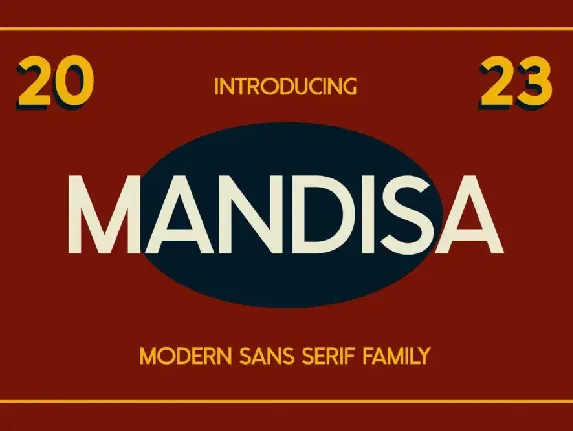 MANDISA font