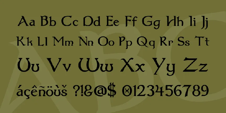 Dumbledor font