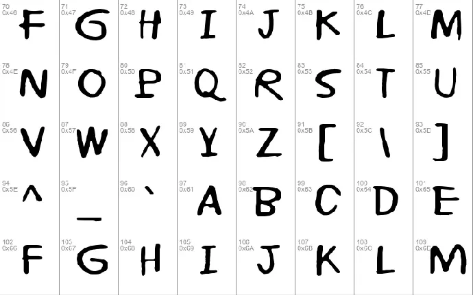 Alpha Centauri font