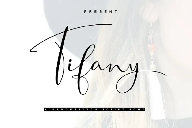 Tifany Script font