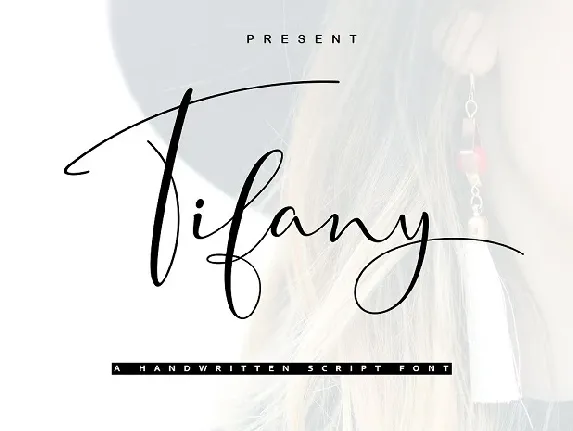 Tifany Script font