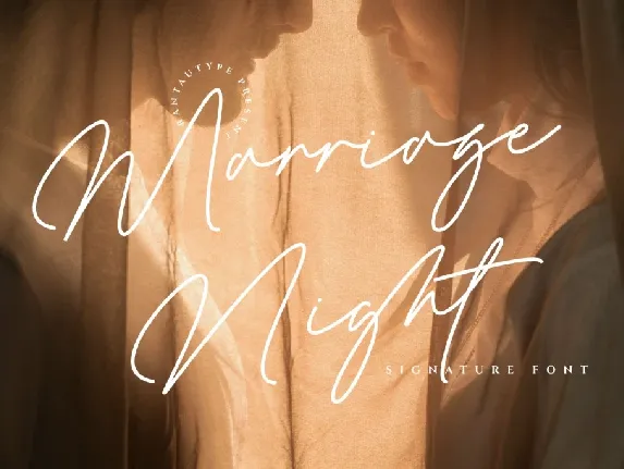 Marriage Night font