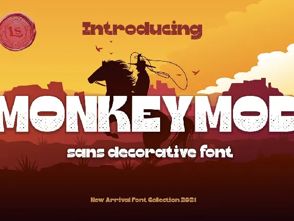 Monkeymod font