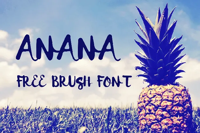 Anana font