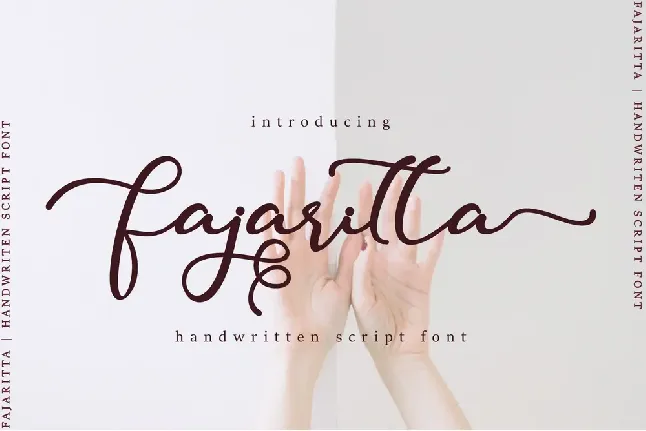 Fajaritta font