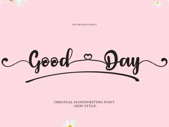 Good Day font