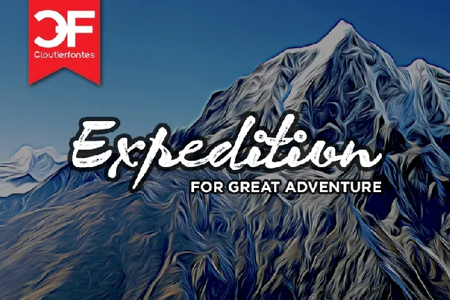 CF Expedition font