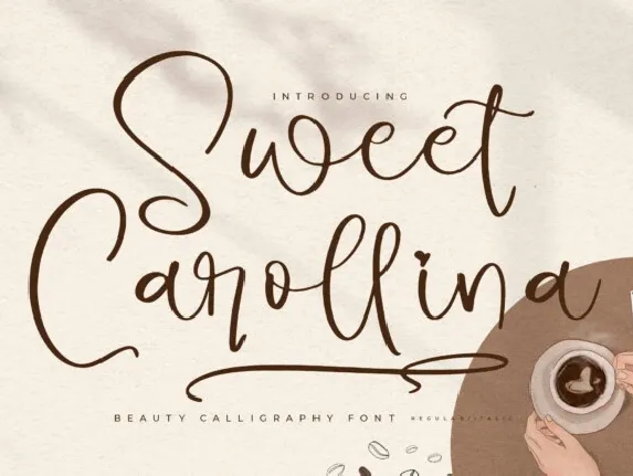 Sweet Carollina font