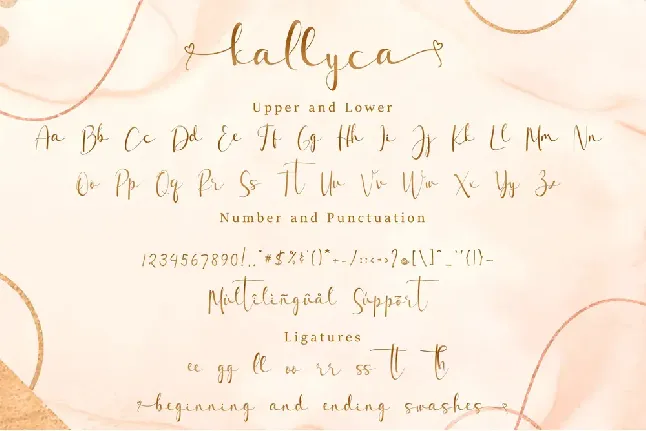 Kallyca font