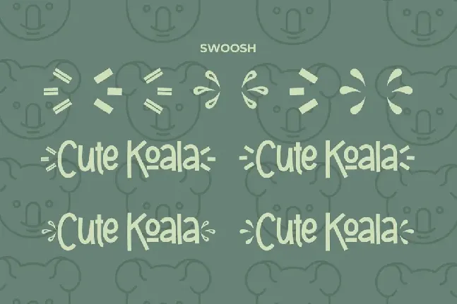 Cute Koala Demo font