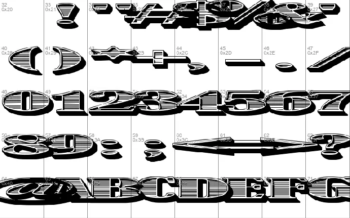 One Dance font