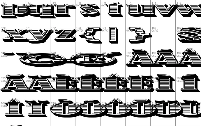 One Dance font