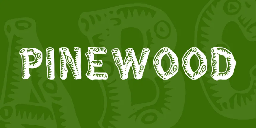 Pinewood font