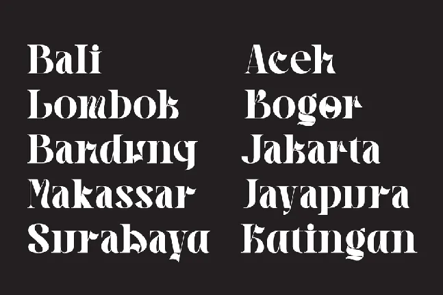 Hegarown font