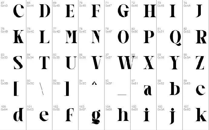 Hegarown font