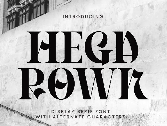 Hegarown font