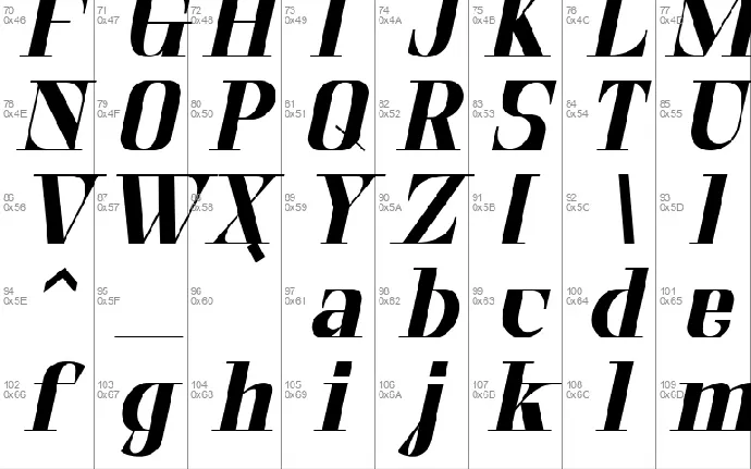 Markind font