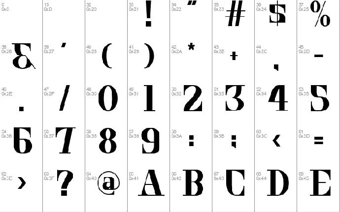 Markind font