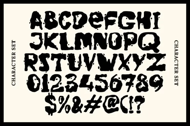 Groovy Dopamine Display font