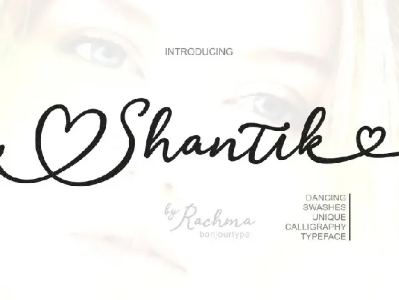 Shantik Script font