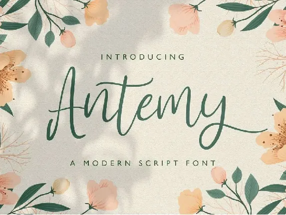 Antemy font