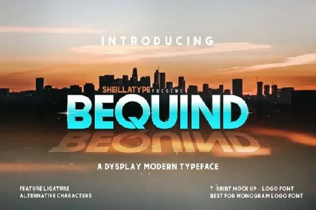 Bequind Modern Free font