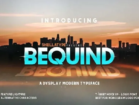 Bequind Modern Free font