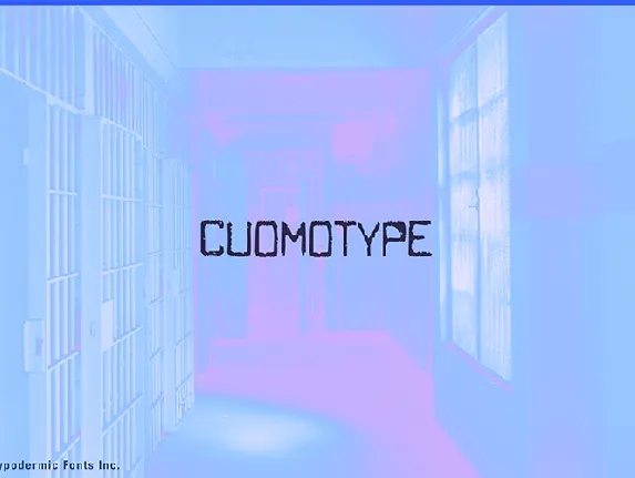 Cuomotype font