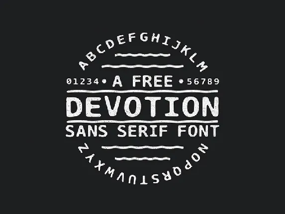 Devotion font