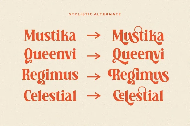 Chusten Bullgis font