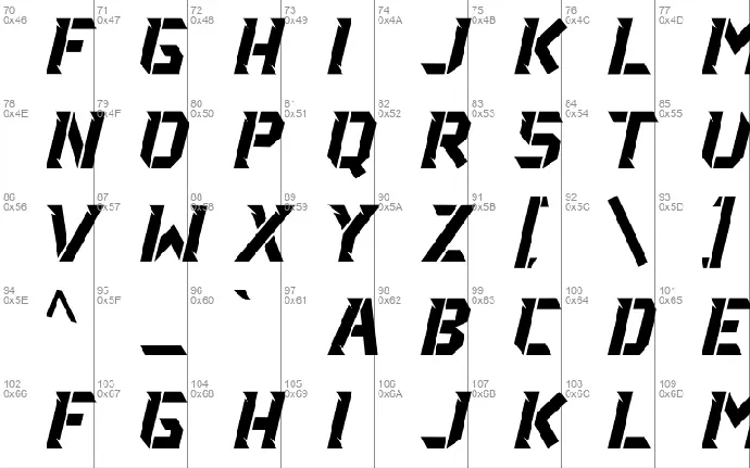 BUSERO font