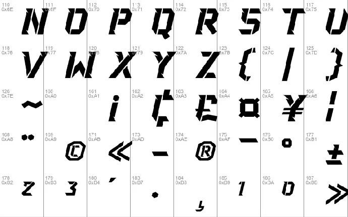 BUSERO font