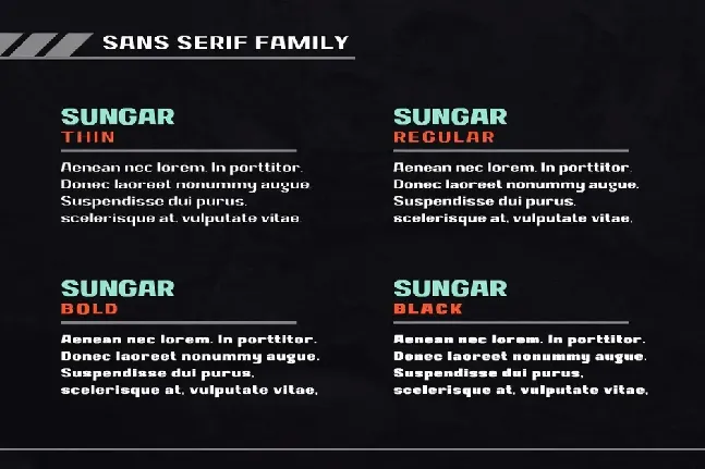 Sungar Personal use font