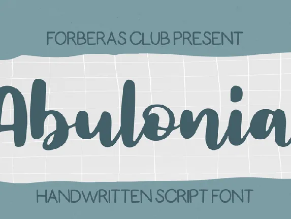 Abulonia Demo font